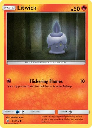 Litwick (11/145) [Soleil et Lune : Gardiens Rising] 