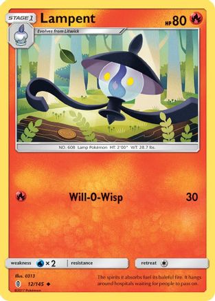 Lampent 12/145 - [SM  Guardians Rising]
