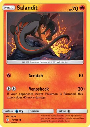 Salandit 15/145 - [SM  Guardians Rising]