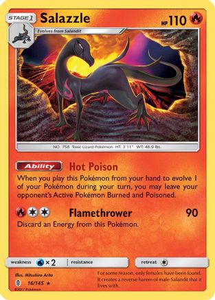 Salazzle 16/145 - [SM  Guardians Rising]
