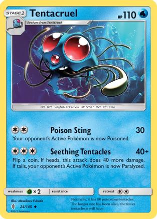Tentacruel 24/145 - [SM  Guardians Rising]