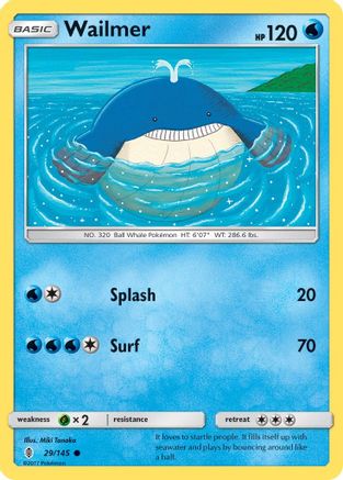 Wailmer (29/145) [GRI SM Guardians Rising]