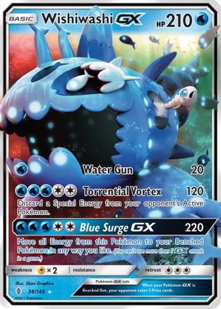 Wishiwashi GX (38/145) [Soleil et Lune : Guardians Rising] 