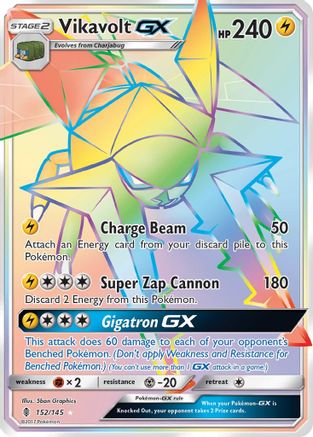 Vikavolt GX (152/145) [Soleil et Lune : Gardiens Rising] 