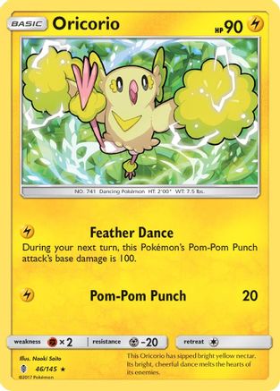 Oricorio (46) 46/145 - [SM  Guardians Rising]