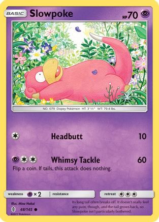 Slowpoke (48/145) [Sun & Moon: Guardians Rising]