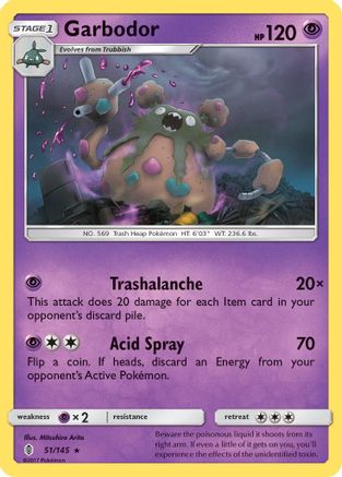 Garbodor 51/145 - [SM  Guardians Rising]