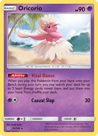 Oricorio (55) 55/145 - [SM  Guardians Rising]