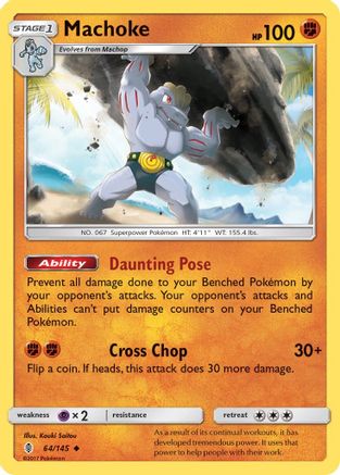 Machoke 64/145 - [SM  Guardians Rising]