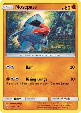 Nosepass 69/145 - [SM  Guardians Rising]
