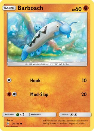 Barboach (70/145) [Soleil et Lune : Gardiens Rising] 