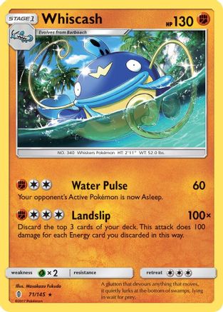 Whiscash 71/145 - [SM  Guardians Rising]