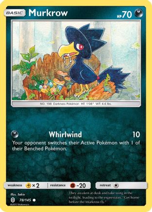 Murkrow 78/145 - [SM  Guardians Rising]