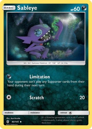 Sableye (80/145) [Soleil et Lune : Gardiens Rising] 