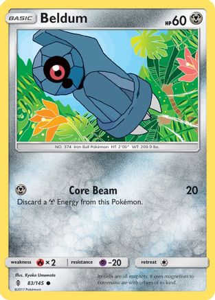 Beldum 83/145 - [SM  Guardians Rising]