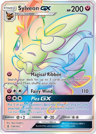 Sylveon GX (158/145) [Soleil et Lune : Guardians Rising] 