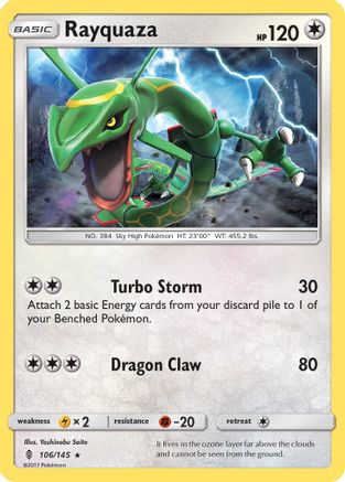 Rayquaza (106/145) [Soleil et Lune : Gardiens Rising] 