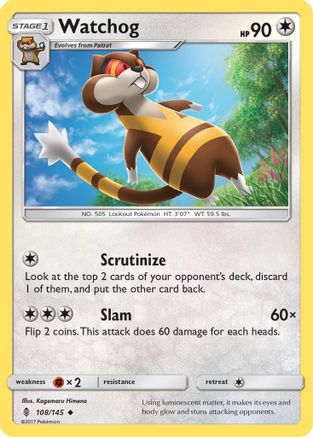 Watchog 108/145 - [SM  Guardians Rising]