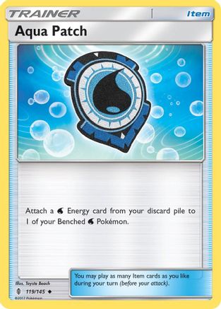 Aqua Patch (119/145) [Soleil et Lune : Guardians Rising] 