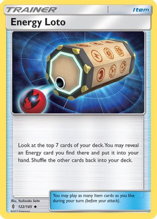 Loto Énergie (122/145) [Soleil et Lune : Gardiens Rising] 