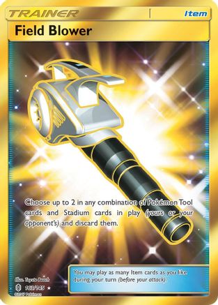 Field Blower (Secret) 163/145 - [SM  Guardians Rising] Holofoil