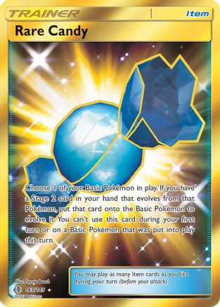 Bonbons rares (165/145) [Soleil et Lune : Guardians Rising] 