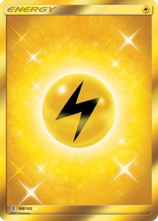 Lightning Energy (Secret) 168/145 - [SM  Guardians Rising] Holofoil