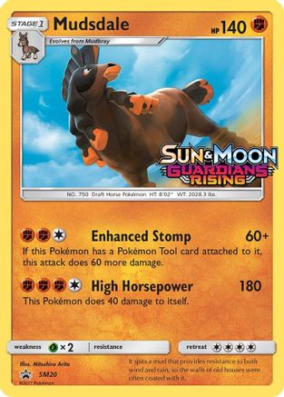 Mudsdale - SM20 (Prerelease) SM20/248 - [SM Promos] Holofoil