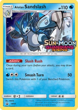 Alolan Sandslash - SM18 (Prerelease) SM18/248 - [SM Promos] Holofoil