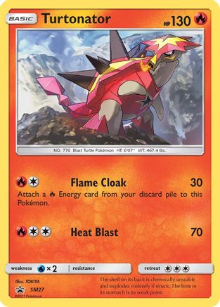 Turtonator (SM27) [Soleil et Lune : Promos Black Star] 