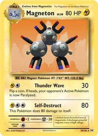Magnéton (38/108) (Exclusivité Theme Deck) [XY : Evolutions] 