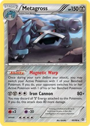 Métalosse (49/98) (Exclusivité du deck thématique) [XY : Origines anciennes] 