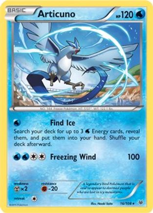 Articuno - 16/108 (XY Roaring Skies) - [Deck Exclusives] Holofoil