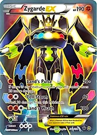 Zygarde EX (54a/124) (Promotion artistique alternative) [XY : Fates Collide] 