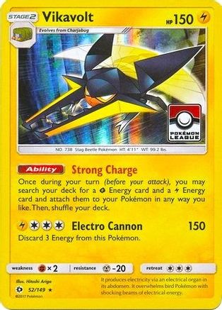 Vikavolt (52/149) (Promo de la Ligue) [Soleil et Lune : Ensemble de base] 