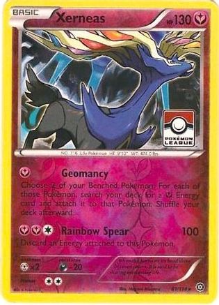 Xerneas (81/114) (Promo de la Ligue de siège Steam) [XY : Siège Steam] 