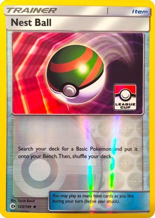 Nest Ball - 123/149 (League Cup) 123 - [League & Championship Cards] Reverse Holofoil