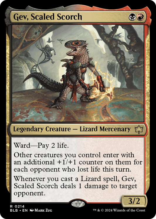 Gev, Scaled Scorch (BLB-214) - [Bloomburrow]