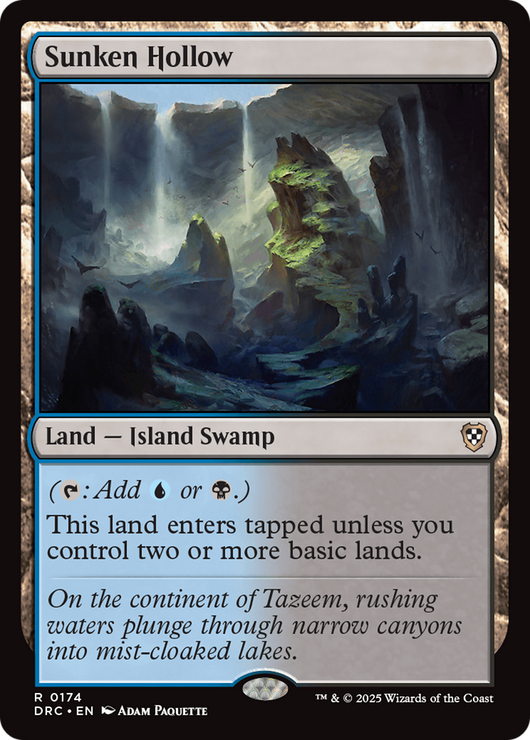Sunken Hollow (DRC-174) - [Commander: Aetherdrift]
