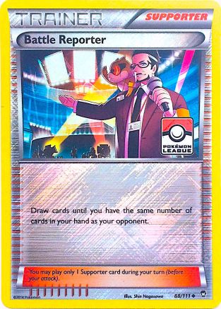 Battle Reporter - 88/111 (Pokemon League) 88 - [League & Championship Cards] Reverse Holofoil