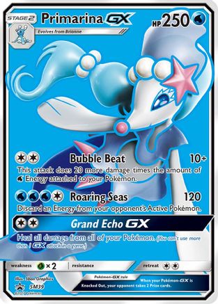 Primarina GX - SM39 SM39/248 - [SM Promos] Holofoil
