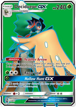 Decidueye GX - SM37 SM37/248 - [SM Promos] Holofoil