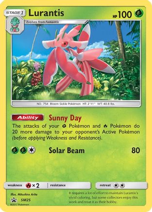 Lurantis (SM25) [Soleil et Lune : Promos Black Star] 