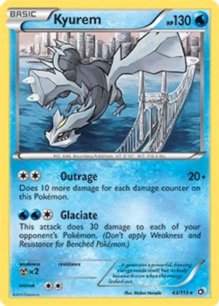 Kyurem 43/113 (BW Legendary Treasures) - [Deck Exclusives]