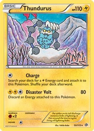 Thundurus - 50/113 (BW Legendary Treasures) - [Deck Exclusives]