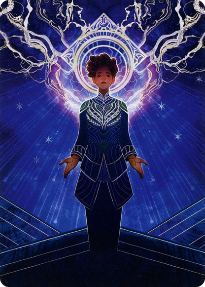 Brainstorm // Brainstorm (ASTX-065) - [Strixhaven Art Series] (Borderless) Foil