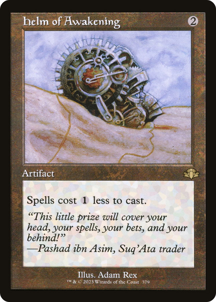 Helm of Awakening (DMR-379) - [Dominaria Remastered] Foil