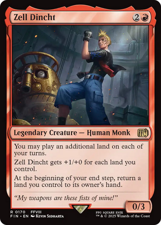 Zell Dincht (FIN-170) - [FINAL FANTASY] Foil