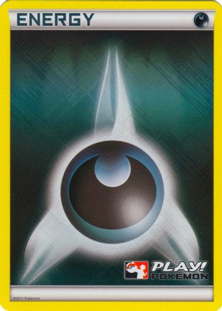 Darkness Energy (Promo Play Pokemon 2011) [Cartes de ligue et de championnat] 