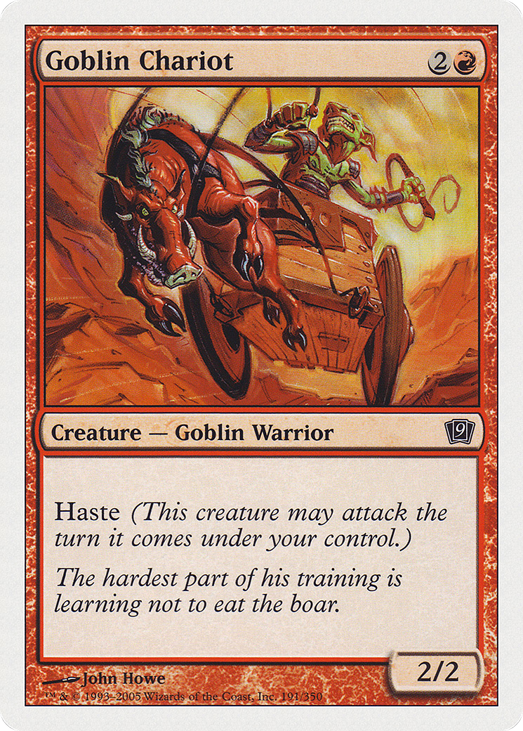 Goblin Chariot (9ED-191) - [Ninth Edition]